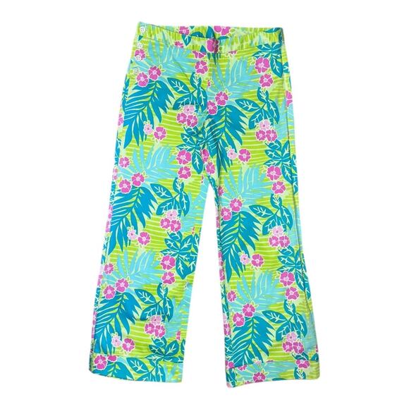 Lilly Pulitzer Pants - Lilly Pulitzer Amelia Cuffed Pants with White Label - Size 4.